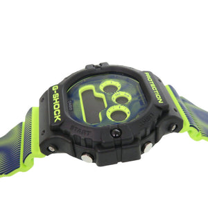 新品同様 カシオ G-SHOCK DW-5900TD-9JF Time distortionシリーズ 樹脂 ブラック イエロー クオーツ デジタル 腕時計 黒文字盤 Gショック 0764【中古】CASIO