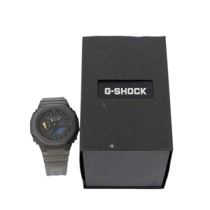 未使用 カシオ G-SHOCK FUTUR コラボ GA-2100FT-8AJR 樹脂 グレー クオーツ アナデジ 腕時計 0766【中古】CASIO