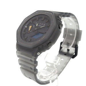 未使用 カシオ G-SHOCK FUTUR コラボ GA-2100FT-8AJR 樹脂 グレー クオーツ アナデジ 腕時計 0766【中古】CASIO