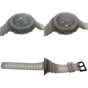 未使用 カシオ G-SHOCK FUTUR コラボ GA-2100FT-8AJR 樹脂 グレー クオーツ アナデジ 腕時計 0766【中古】CASIO
