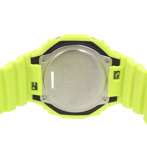 未使用 カシオ G-SHOCK GA-2100-9A9JF One toneシリーズ 樹脂 イエロー クオーツ 腕時計 Gショック 0770【中古】CASIO