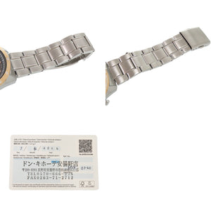 未使用 セイコー スピリット クロノグラフ 8T63-00D0 SS ブラウン クオーツ 腕時計 0780【中古】SEIKO