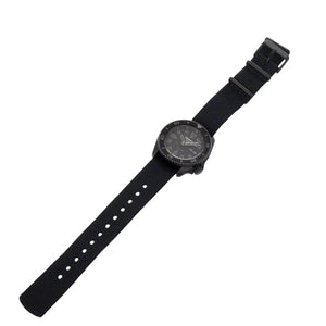 美品 セイコー 5スポーツ SBSA025 4R36-07G0 SS ナイロン ブラック 自動巻き 腕時計 黒文字盤 0782【中古】SEIKO