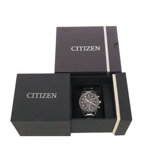 未使用 シチズン H500-S111064 SS ブラック エコドライブ 腕時計 黒文字盤 0788【中古】CITIZEN