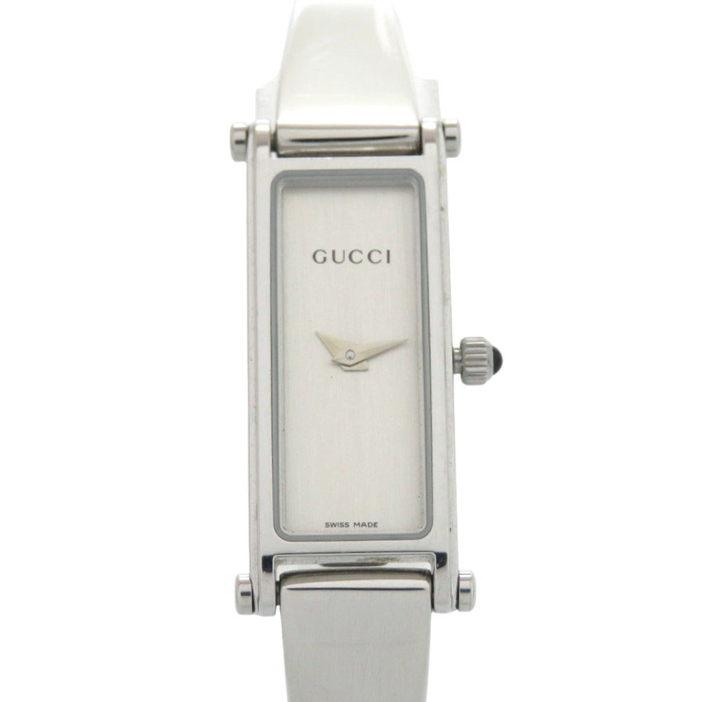 グッチ 1500L SS シルバー クオーツ 腕時計 0791【中古】GUCCI