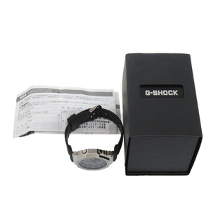 カシオ G-SHOCK GM-2100-1AJF SS 樹脂 グレー ブラック クオーツ 腕時計 Gショック 0794【中古】CASIO