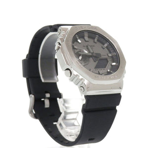 カシオ G-SHOCK GM-2100-1AJF SS 樹脂 グレー ブラック クオーツ 腕時計 Gショック 0794【中古】CASIO