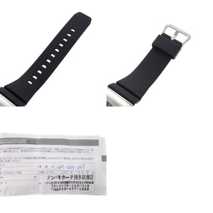 カシオ G-SHOCK GM-2100-1AJF SS 樹脂 グレー ブラック クオーツ 腕時計 Gショック 0794【中古】CASIO