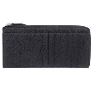 新品同様 ボナベンチュラ L字ジップ ロングウォレット BWAT14-BK レザー ブラック 長財布 黒 0932【中古】BONAVENTURA メンズ