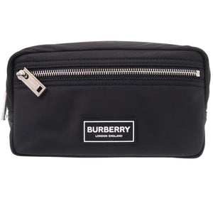 未使用品 バーバリー マルチポーチ 80905761 ナイロン ブラック ポーチ 黒 0973【中古】BURBERRY メンズ