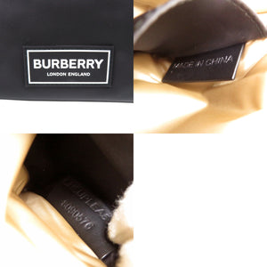 未使用品 バーバリー マルチポーチ 80905761 ナイロン ブラック ポーチ 黒 0973【中古】BURBERRY メンズ