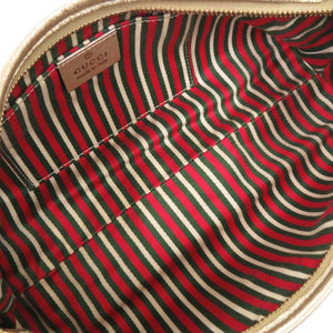 グッチ アビー GGキャンバス レザー 130939 ベージュ ゴールド ワンショルダー ショルダーバッグ 1059【中古】GUCCI