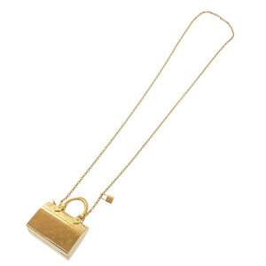 美品 ルイ ヴィトン マイクロ スピーディ ケース M00561 メタル ゴールド ネックレス アクセサリーLV 1070【中古】LOUIS VUITTON