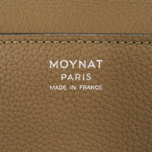 美品 モワナ ギャビー 2WAY レザー ブラウン ハンドバッグ 茶 1081【中古】MOYNAT