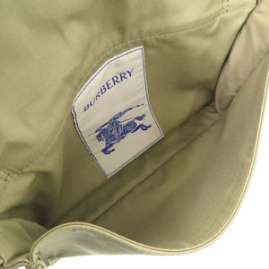 新品同様 バーバリー ハンタートレンチ 8077398 キャンバス カーキ ショルダーバッグ 1085【中古】BURBERRY