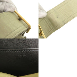新品同様 バーバリー ハンタートレンチ 8077398 キャンバス カーキ ショルダーバッグ 1085【中古】BURBERRY