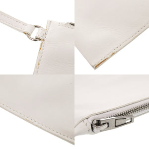 バレンシアガ デューティーフリー ミディアム 741602 レザー メッシュ ホワイト トートバッグ 白 1108【中古】BALENCIAGA