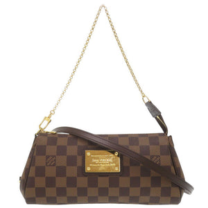 美品 ルイ ヴィトン エヴァ ダミエ N55213 ハンドバッグ LV 1131【中古】LOUIS VUITTON