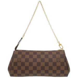 美品 ルイ ヴィトン エヴァ ダミエ N55213 ハンドバッグ LV 1131【中古】LOUIS VUITTON