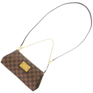 美品 ルイ ヴィトン エヴァ ダミエ N55213 ハンドバッグ LV 1131【中古】LOUIS VUITTON