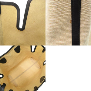 バーバリー ソフトキャンバス ロゴ ホースフェリー 8031318 トートバッグ コットンキャンバス ベージュ 1137【中古】BURBERRY