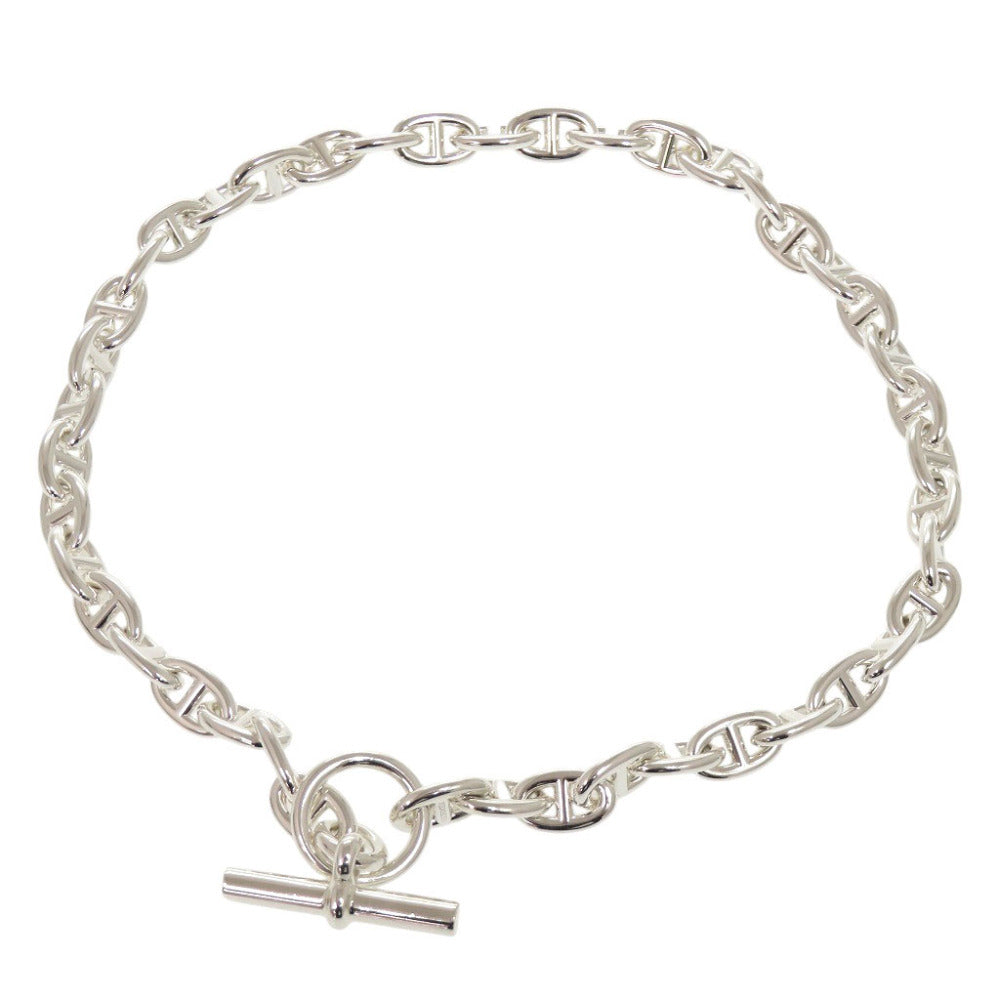 美品 エルメス シェーヌダンクル PM 43コマ シルバー925 ネックレス 1164【中古】HERMES