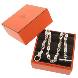 美品 エルメス シェーヌダンクル PM 43コマ シルバー925 ネックレス 1164【中古】HERMES