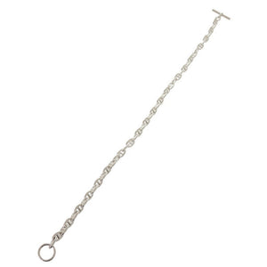 美品 エルメス シェーヌダンクル PM 43コマ シルバー925 ネックレス 1164【中古】HERMES