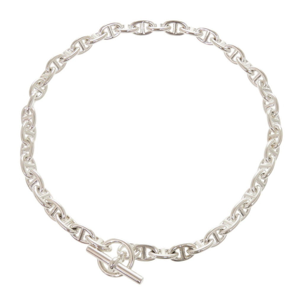 美品 エルメス シェーヌダンクル PM 43コマ シルバー925 ネックレス 1165【中古】HERMES