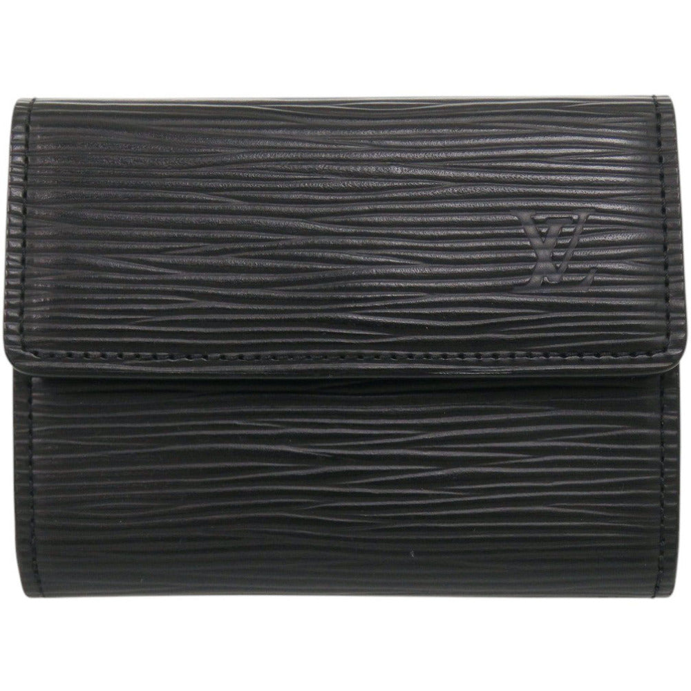 美品 ルイ ヴィトン ラドロー エピ M63302 ブラック コインケース 財布 黒 LV 1167【中古】LOUIS VUITTON メンズ
