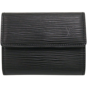 美品 ルイ ヴィトン ラドロー エピ M63302 ブラック コインケース 財布 黒 LV 1167【中古】LOUIS VUITTON メンズ