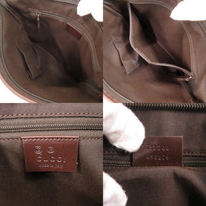 美品 グッチ 257246 GGスプリーム ブラウン ショルダーバッグ 茶 1222 【中古】GUCCI