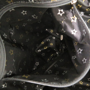 美品 ジミーチュウ ナイロン ブラック トートバッグ 黒 1236【中古】JIMMY CHOO