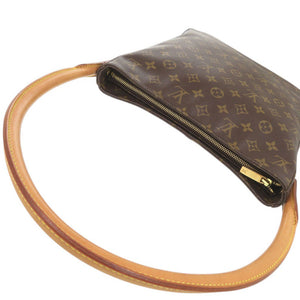美品 ルイ ヴィトン ルーピングGM モノグラム M51145 ショルダーバッグ LV 1274【中古】LOUIS VUITTON