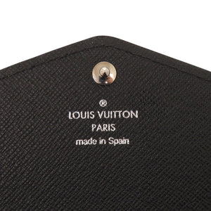 美品 ルイ ヴィトン ポルトフォイユ サラ エピデニム M61649 ブルー 長財布 LV 1341【中古】LOUIS VUITTON