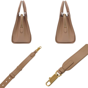 サルヴァトーレフェラガモ Today Leather Satchel ハンドバッグ 2WAY ショルダーバッグ レザー ベージュ 1359【中古】Salvatore Ferragamo