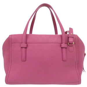 美品 サルヴァトーレフェラガモ ガンチーニ レザー ピンク 2WAY ハンドバッグ ショルダーバッグ 1368【中古】Salvatore Ferragamo