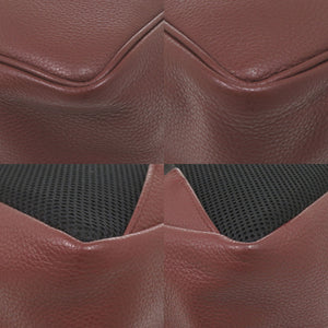 美品 サルヴァトーレフェラガモ ガンチーニ レザー ボルドー リュック デイパック 1380【中古】Salvatore Ferragamo