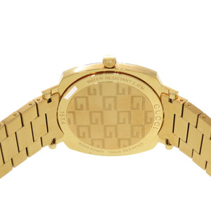 未使用 グッチ グリップ GRIP 157.4 YA157403 SS ゴールド クオーツ 腕時計 1414【中古】GUCCI