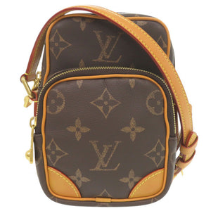 未使用 ルイ ヴィトン アマゾン モノグラム M14024 モノグラムレザー ブラウン ショルダーバッグ LV 1434【中古】LOUIS VUITTON