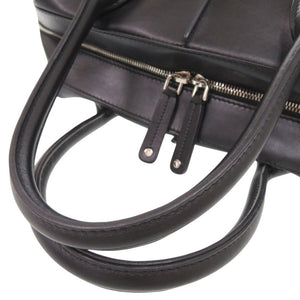 美品 トッズ Dスタイリング レザー ブラック 2WAY ハンドバッグ ショルダーバッグ 黒 1454【中古】TOD’S