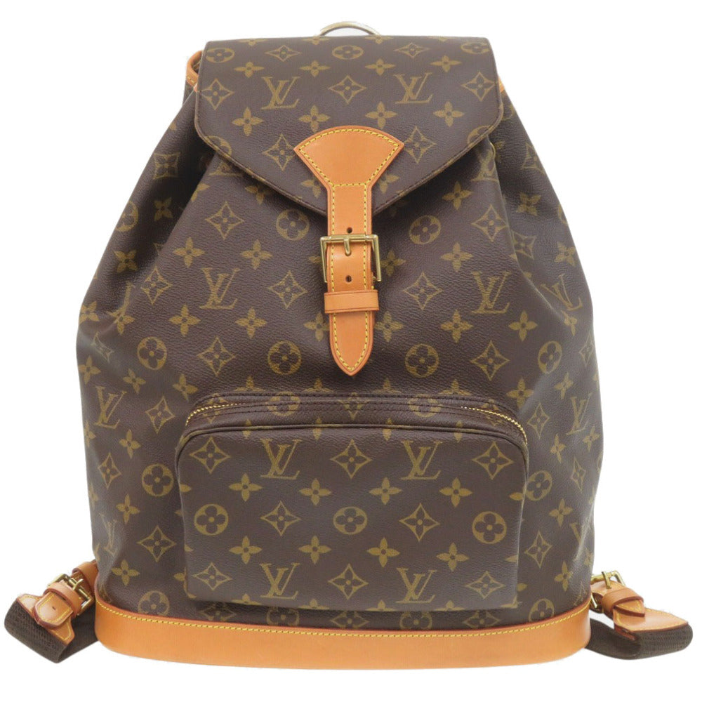 美品 ルイ ヴィトン モンスリGM モノグラム M51135 リュック デイパック LV 1469【中古】LOUIS VUITTON