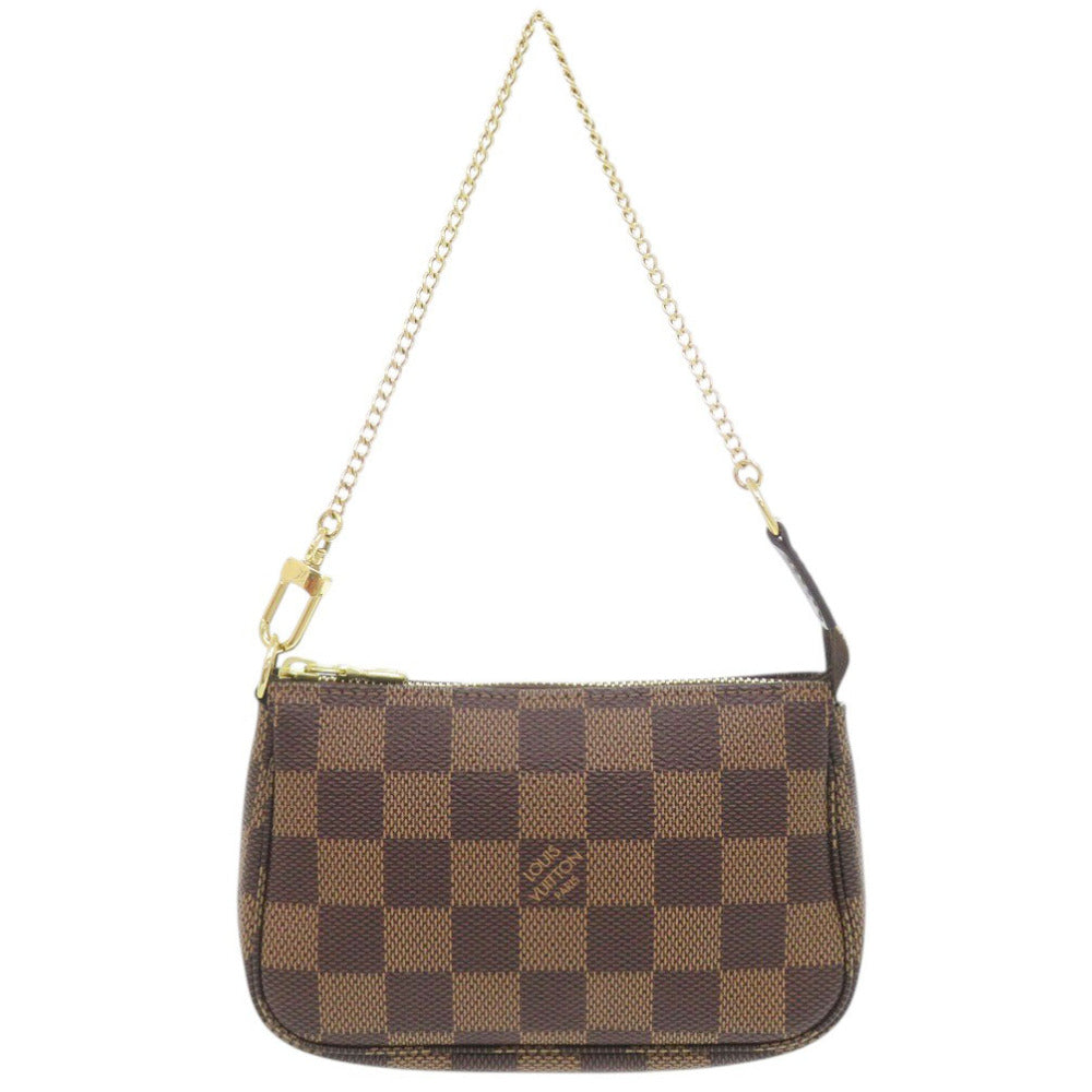 新品同様 ルイ ヴィトン ミニポシェット アクセソワール ダミエ N58009 ポーチ LV 1531【中古】LOUIS VUITTON