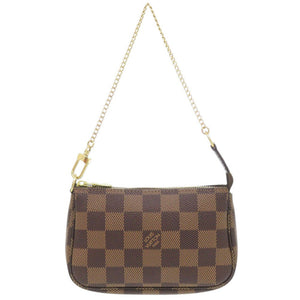 新品同様 ルイ ヴィトン ミニポシェット アクセソワール ダミエ N58009 ポーチ LV 1531【中古】LOUIS VUITTON