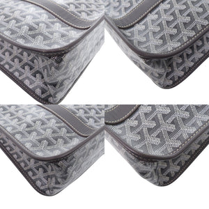 美品 ゴヤール ブルゴーニュ トートバッグ コーティングキャンバス グレー 1624【中古】GOYARD メンズ