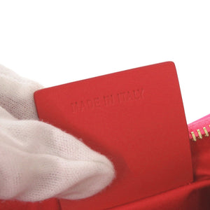 未使用 クリスチャンルブタン ルビラ チェーン ミニ レザー ネオンピンク ショルダーバッグ 1635【中古】Christian Louboutin
