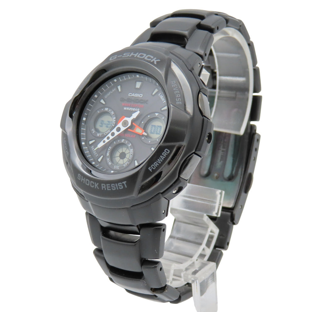 カシオ G-SHOCK The G タフソーラー GW-1800BDJ 腕時計 ブラック 黒文字盤 1768【中古】CASIO メンズ
