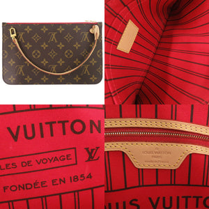 未使用 ルイ ヴィトン 現行品 ネヴァーフルMM モノグラム M46987 IC スリーズ トートバッグ LV 0048【中古】LOUIS VUITTON