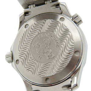 オメガ シーマスター 300m 2561.80 クオーツ 腕時計 SS ネイビー 0113【中古】OMEGA メンズ