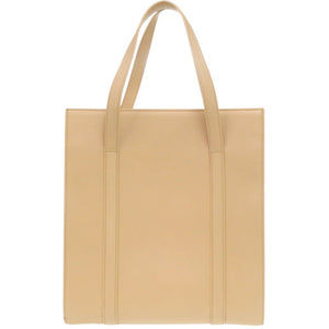 美品 カルティエ カボション レザー ベージュ トートバッグ 0127【中古】CARTIER